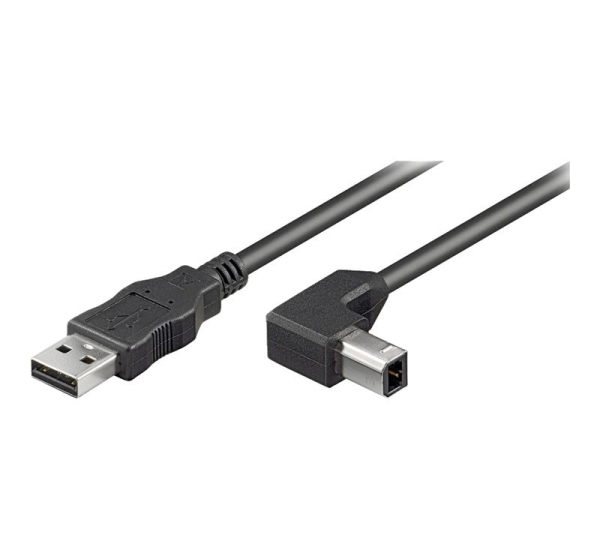 Goobay | USB 2.0 Hi-Speed Cable 90° | USB to USB