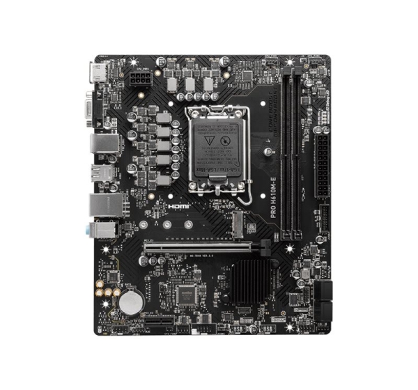 MSI PRO H610M-E Processor family Intel Processor socket  LGA1700
