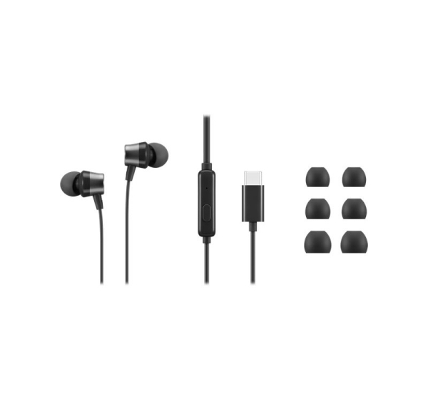 Lenovo | USB-C Wired In-Ear Headphones (with inline control) | 4XD1J77351
