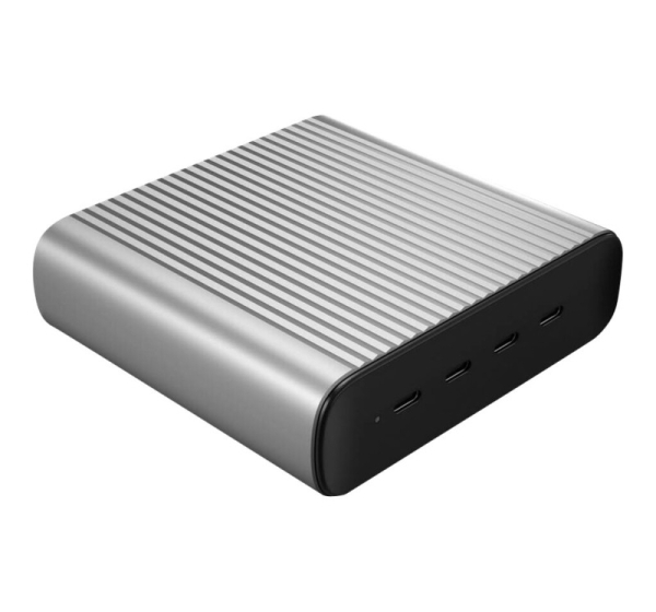 Hyper | HyperJuice 245W 4 USB-C PD Port GaN Charger, EU/UK Cord