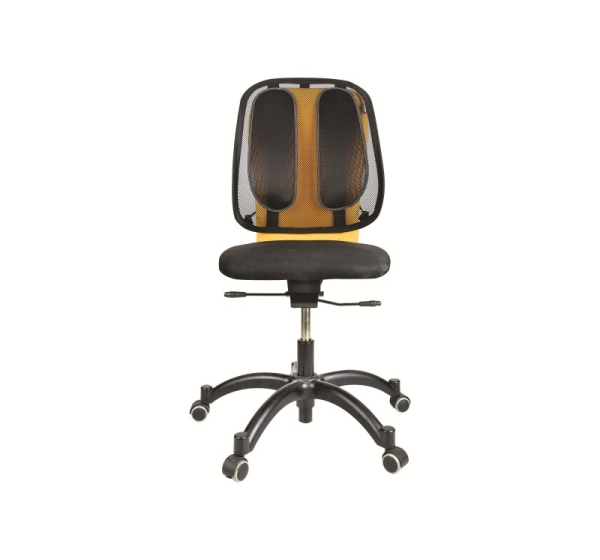 Fellowes | Office Suites mesh back support | Black | Depth 140 mm | Height 512 mm | Mesh textile | Width 439 mm