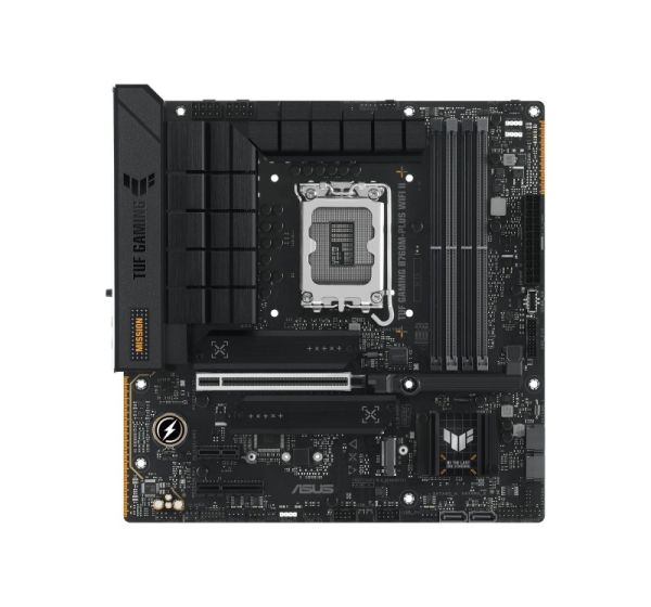 Asus Processor family Intel B760 Processor socket 1 x LGA1700 Socket 4 DIMM slots - DDR5, non-ECC, on-die ECC, unbuffered