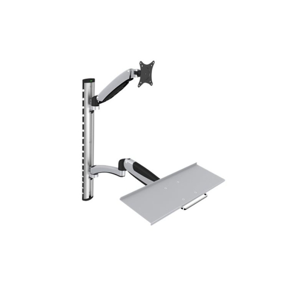 Digitus Wall mount Workstation Adjustable Height, Tilt, Swivel