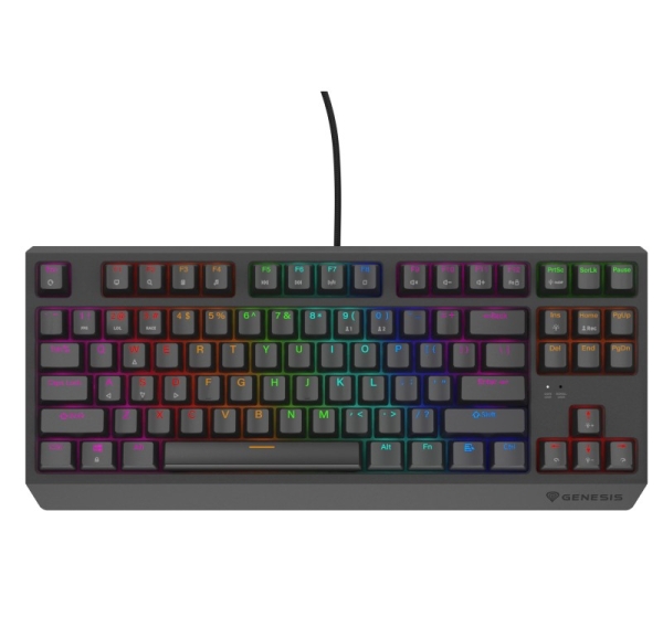 Genesis THOR 230 | Mechanical Gaming Keyboard | Wired | US | Outemu Red | Black