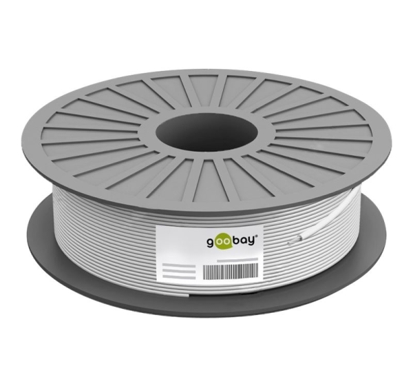 Goobay Network cable CAT 6 U/UTP AWG 23/1 Cable length: 100 m
