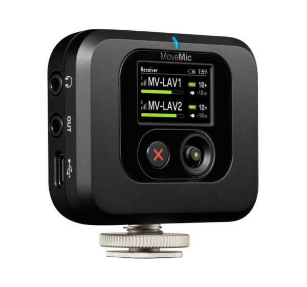 Shure Wireless Receiver For MoveMic | MV-R-Z6