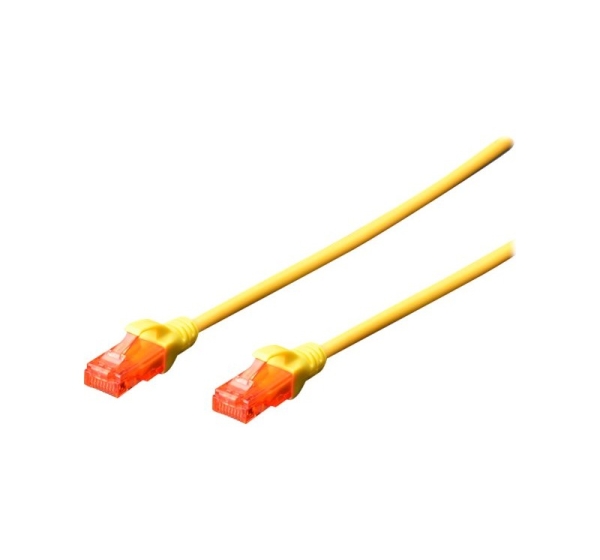 Digitus Patch cord CAT 6 U-UTP AWG 26/7 Cable length: 2 m
