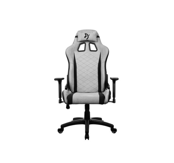 Arozzi Avanti SoftFabric | Gaming Chair | Soft Fabric | Light Grey