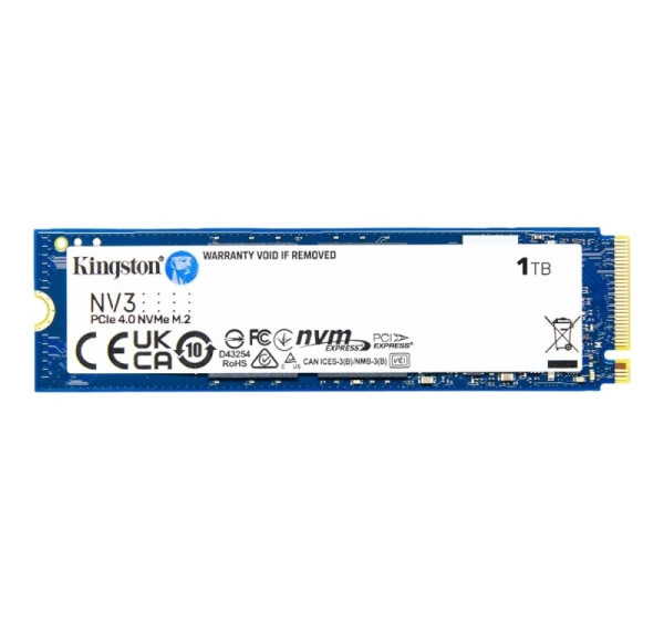 Kingston SSD NV3 1000 GB SSD form factor M.2 2280
