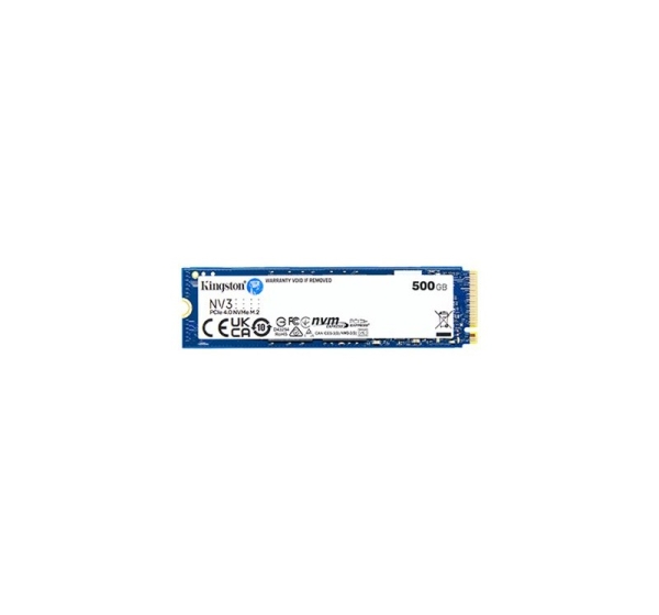 Kingston 500GB NV3 M.2 2280 NVMe PCIe 4.0 SSD