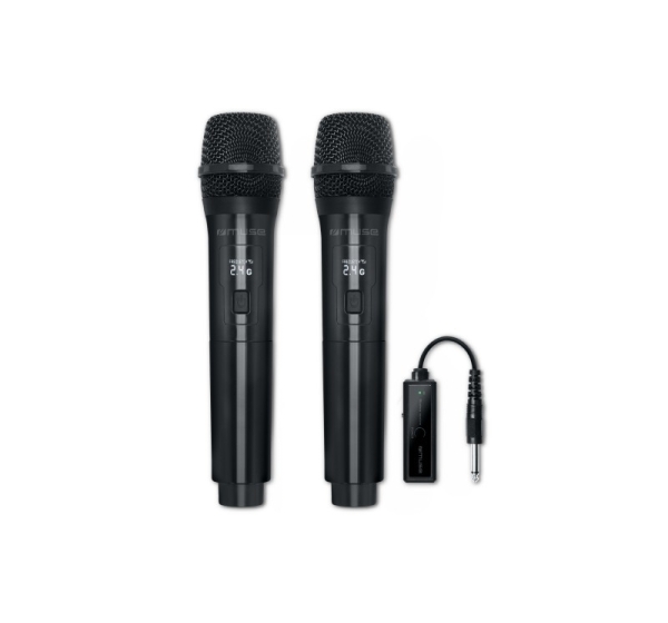 Muse | Dual Wireless Microphones | MC-50 WI | Black