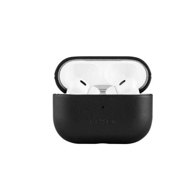 Fixed | Earbuds Case with MagSafe Support | Apple AirPods Pro 2/Pro 2 (USB-C) | Black | Leather