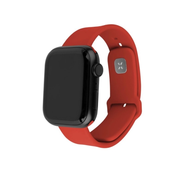 Fixed Sporty Strap Set for Apple Watch 42/44/45 mm 170-235 mm Red