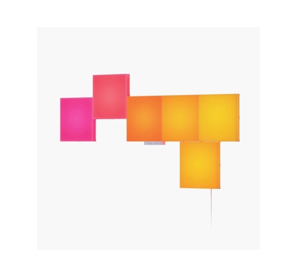 Nanoleaf Blocks Big Squares Starter Kit (6 Panels) | 16M+ colours