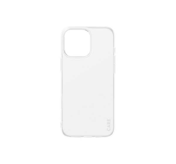 CARE Fashionable Case | Back cover | Apple | iPhone 16 Pro Max | Recycled plastic | Transparent | X-Ray Soft Basic