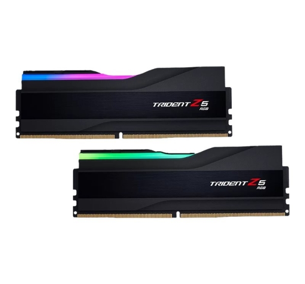 G.Skill Trident Z5 RGB DDR5-7200 CL34-45-45-115 1.40V, 32GB (2x16GB), Intel XMP, Black | G.Skill