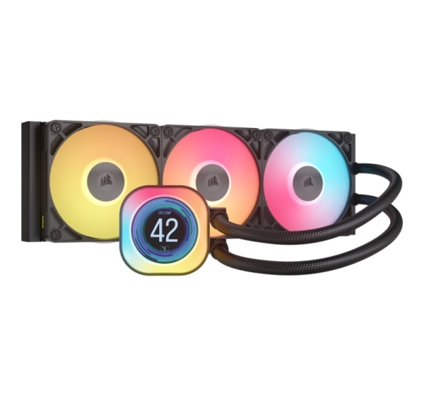 Corsair | Liquid CPU Cooler | iCUE LINK TITAN 360 RX LCD | Intel, AMD