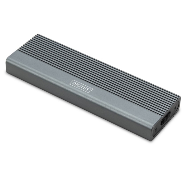Digitus USB M.2 hard disk enclosure, SSD, external, NVMe, 10Gbps, USB 3.1 Gen2 | DA-71120-1