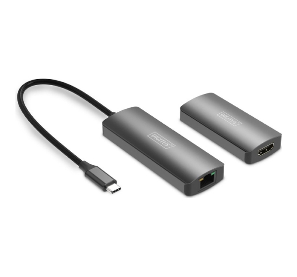 Digitus | 4K Video Extender (USB-C - HDMI), 30 m | DS-55343 | Black