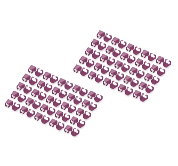 Digitus | Color clips for Patch cable | A-CC-MG | Magenta