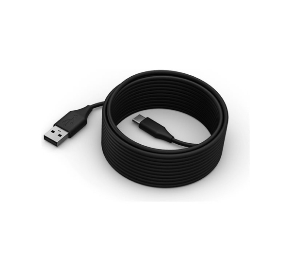 Lenovo ThinkSmart USB-C to USB-A cable, 5m | Black
