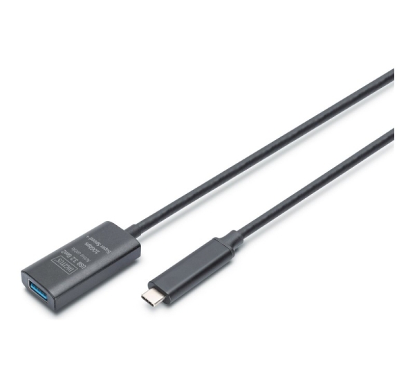 Digitus | Active USB 3.2 Gen2 10G extension cable | DA-73113 | USB-C to USB-A