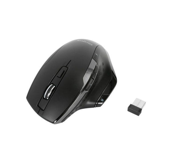 Targus | Antimicrobial Ergo Mouse | AMW584GL | Wireless | 2.4 Ghz | Black