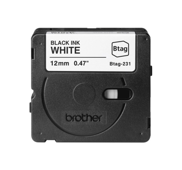 Brother BTAG-231 | Black on White | Btag