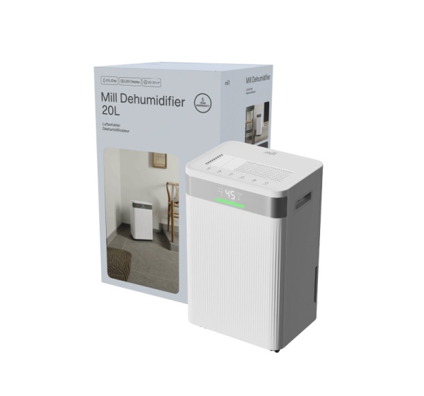 Mill Dehumidifier MDH20 Suitable for rooms up to 20-30 m²