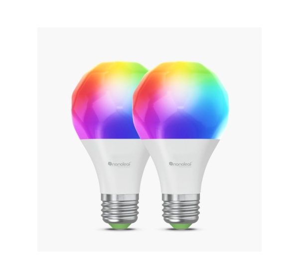 Nanoleaf Essentials Smart A60 Bulb Matter WiFi 900Lm 2700-6500K, 2pcs pack | E27 | 9 W | RGBCW