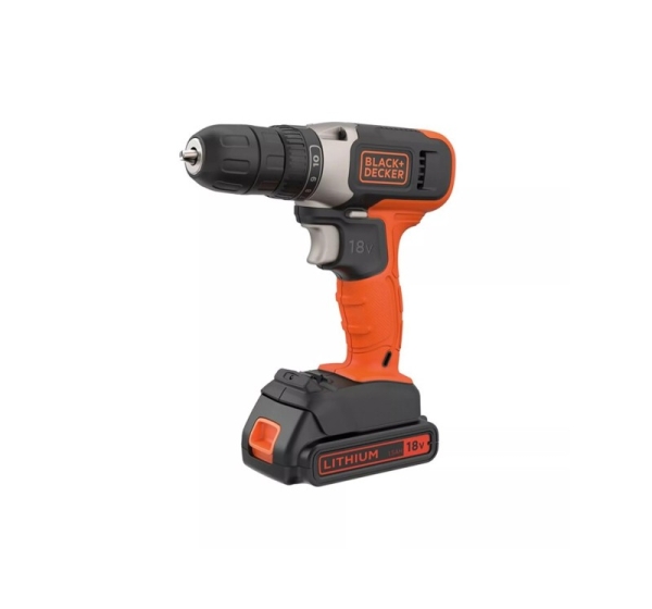 BLACK & DECKER Cordless Drill Driver BCD001C2-QW 18 V
