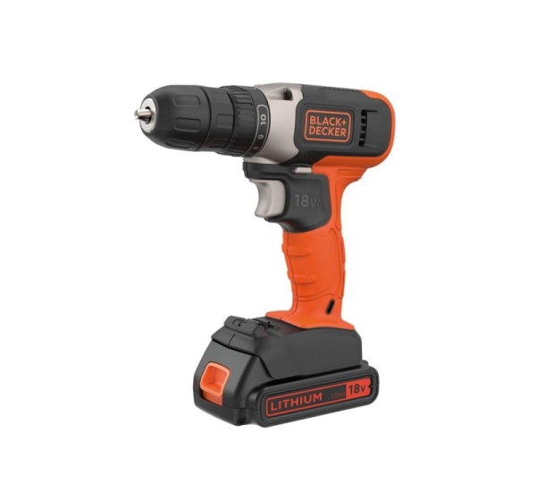 BLACK & DECKER Cordless Drill Driver BCD001C1-QW 18 V