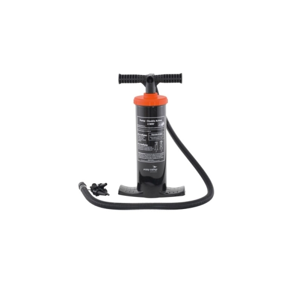 Easy Camp Double Action Pump Manual Air Pump for Quick Inflation | 1.4 L