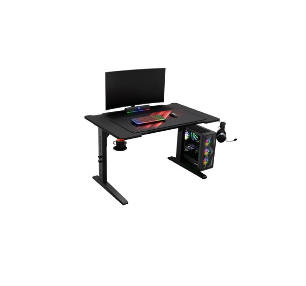 Genesis Gaming Desk | Holm 120 Modular | Black
