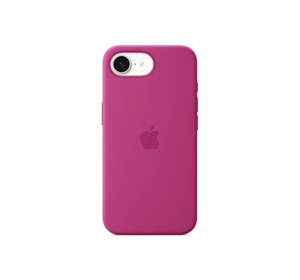 Apple Back cover | Apple | iPhone 16e | Silicone | Fuchsia