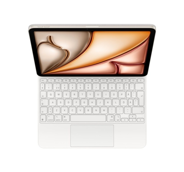 Apple Magic Keyboard for iPad Air 11-inch (M3) - Swedish - White | Apple