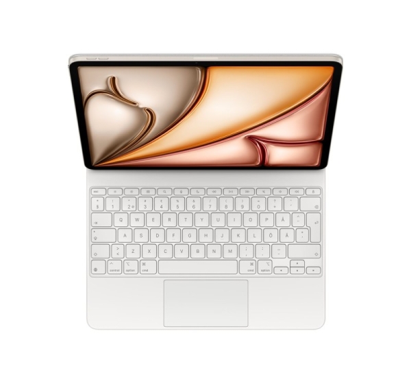 Apple Magic Keyboard for iPad Air 13-inch (M3) - Swedish - White | Apple