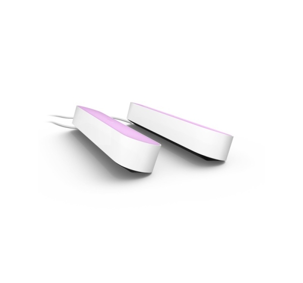 Philips Hue Play WCA Lightbar Base, Twin pack, White | 42 W | 2000-6500 Hue White Colour Ambiance