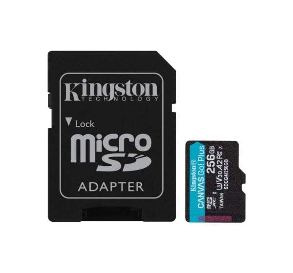 Kingston Canvas Go! Plus 256 GB microSD