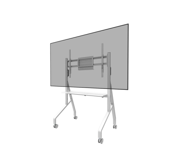 Neomounts Floor stand FL50-525WH1 TV trolley Adjustable Height 55-86 "