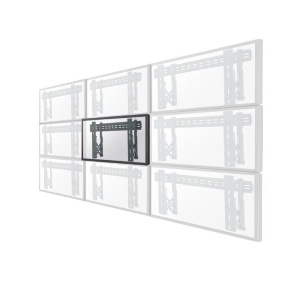 Neomounts Wall mount LED-VW1000BLACK Videowall wall mount 40-75 " Maximum weight (capacity) 50 kg