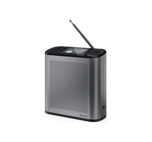 Sharp OSAKA Portable Digital Radio DR-P530(GY) USB port Bluetooth