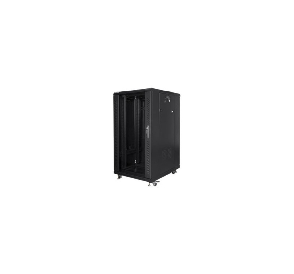 Lanberg | Rack cabinet 19" free-standing 22U/600x800 (flat pack) | FF01-6822-12B | Black
