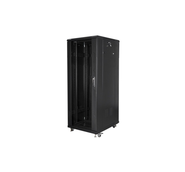 Lanberg | Rack cabinet 19" free-standing 32U/600x800 (flat pack) | FF01-6832-12B | Black
