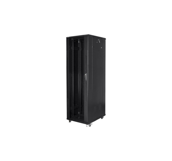 Lanberg | Rack cabinet 19" free-standing 42U/600x1000 (flat pack) | FF01-6042-12B | Black