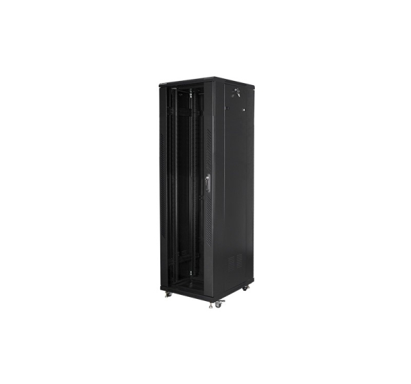 Lanberg | Rack cabinet 19" free-standing 42U/600x800 (flat pack) | FF01-6842-12B | Black