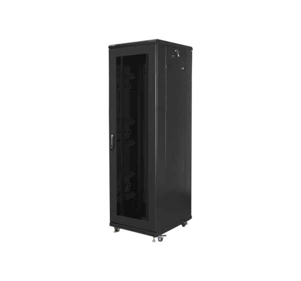 Lanberg | Rack cabinet 19" free-standing 42U/600x800 (flat pack) with mesh door | FF01-6842-23B | Black