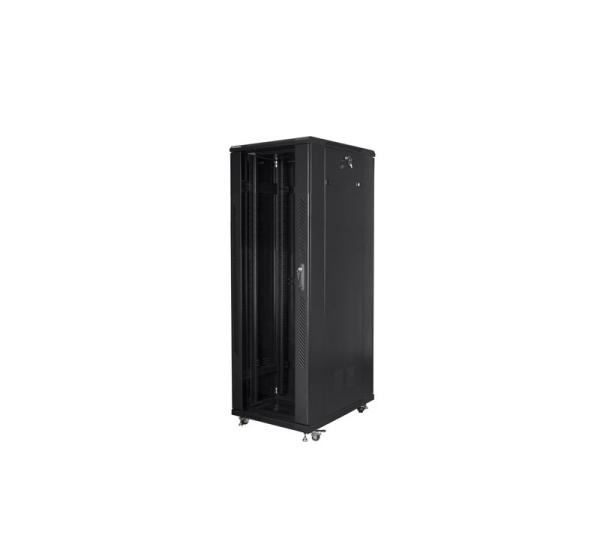 Lanberg | Rack cabinet 19" free-standing 47U/800x800 (flat pack) | FF01-8847-12B | Black