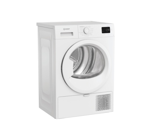 INDESIT Dryer Machine | C YSD 83D WW EE | Energy efficiency class D | Front loading | 8 kg | Heat pump | LED | Depth 54.5 cm | White
