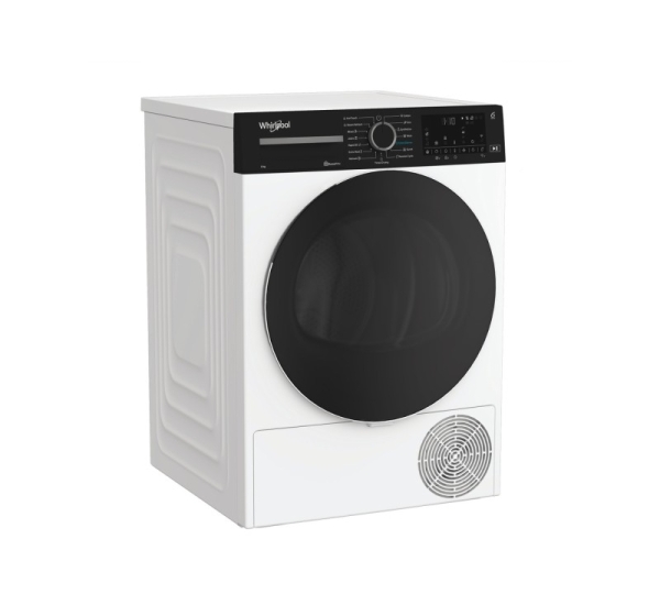 Whirlpool Dryer Machine | WP C8 WBS EE | Energy efficiency class C | Front loading | 8 kg | Digital | Depth 61 cm | Steam function | White